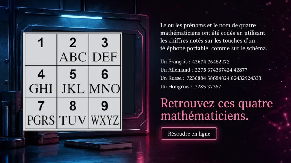 ♦ Codage sur mobile