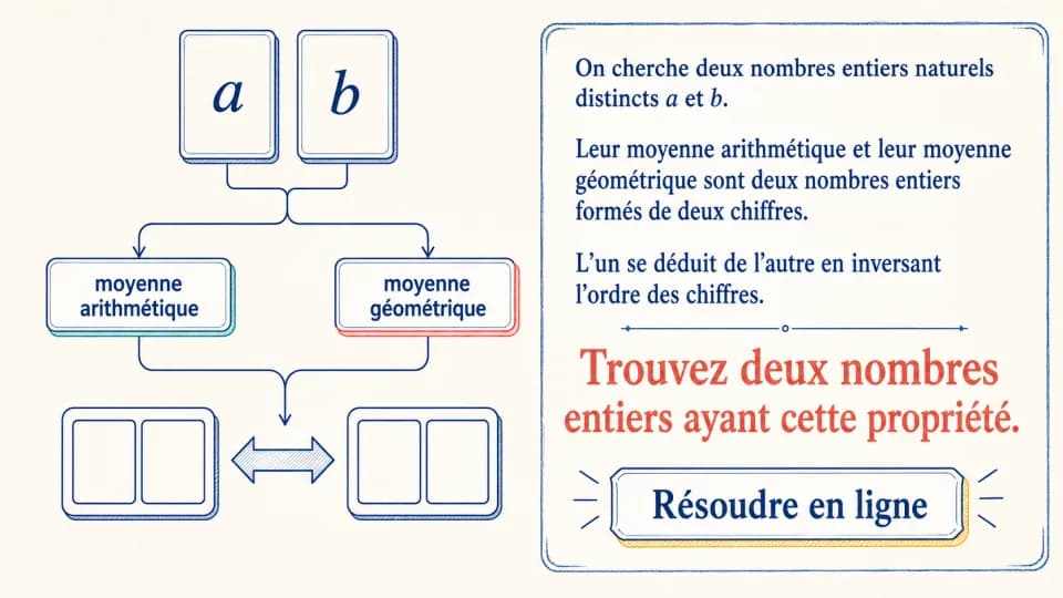 ♦♦ Palindrome de moyennes