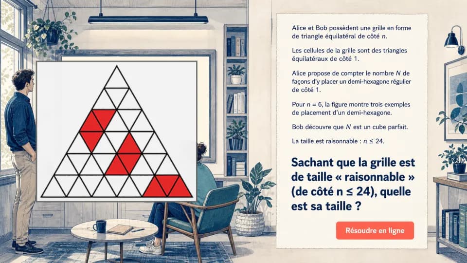 ♦♦♦ Grille triangulaire