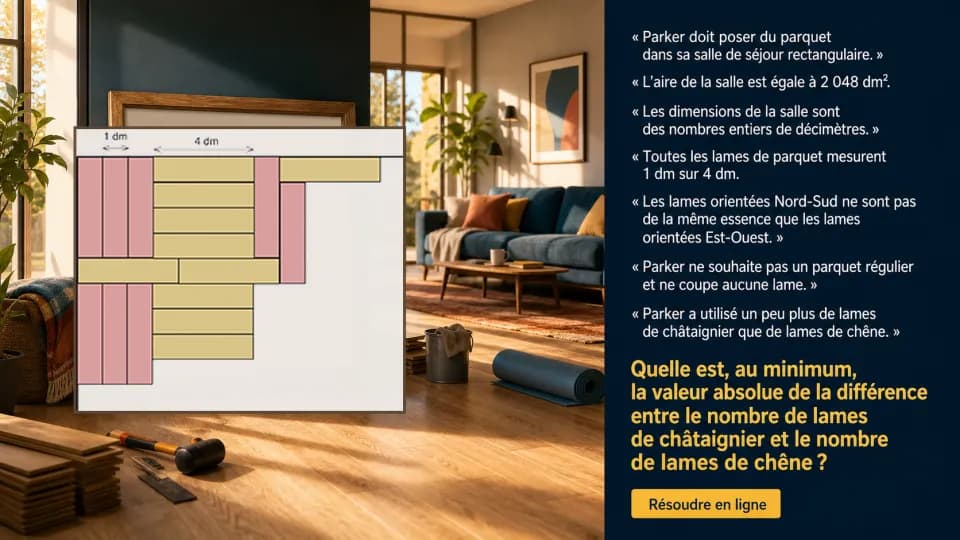 ♦♦♦ Le parquet de Parker