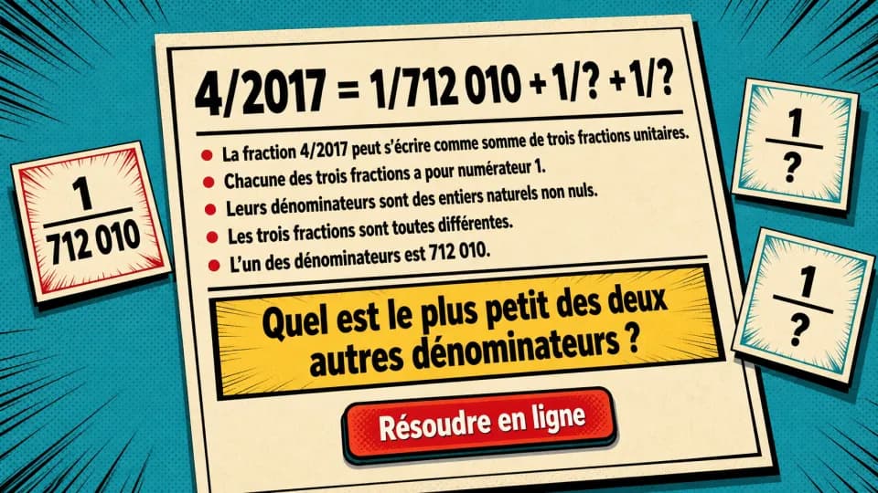 ♥♥ En fractions unitaires
